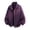 Purple, variant on Men's Stand-Up Collar Zip-Up​ Bomber Jacket – Pilot Style Windbreaker for Spring & Autumn Couples Wear