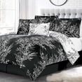 thumbnail image 2 of Spirit Linen Home Foliage Print Microfiber Comforter Set (6-Piece), 2 of 8
