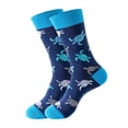 thumbnail image 1 of Print Socks For Women Girls Ocean Series Print Colorful Pattern Novelty Cute, 1 of 3