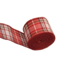 thumbnail image 3 of Christmas Ribbon Portable Party Decoration Classic Plaid House Decorations Exquisite Decorative Accessories for Celebration 4 Width 4cm, 3 of 7