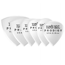Ernie Ball 9343 Prodigy Multipack, White 6 Picks, 2.0mm