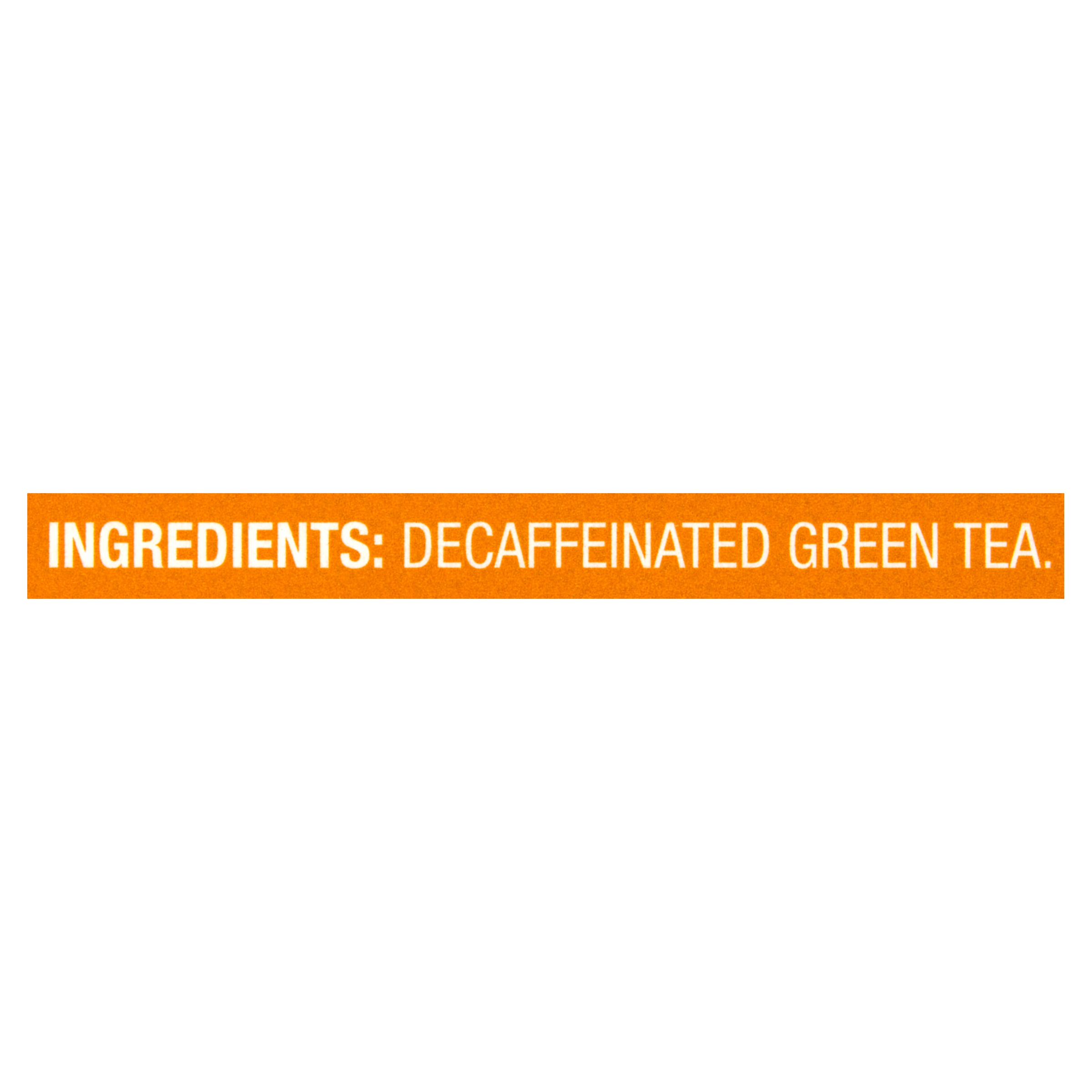 Great Value Decaffeinated Green Tea, Tea Bags, 1.9 oz, 40 Count - image 3 of 7