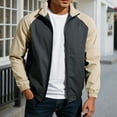 thumbnail image 2 of Men's Raglan Sleeve Casual Jacket Lightweight Comfortable Outdoor Sport Coat for Daily Wear, 2 of 5