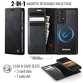 thumbnail image 3 of Funda Billetera Desmontable Magnética 2 en 1 para Samsung Galaxy A53 5G con Tarjetero para Mujer y Hombre,Cuero PU Retro 【Bloqueo RFID】 Funda con soporte a prueba de golpes, 3 of 10