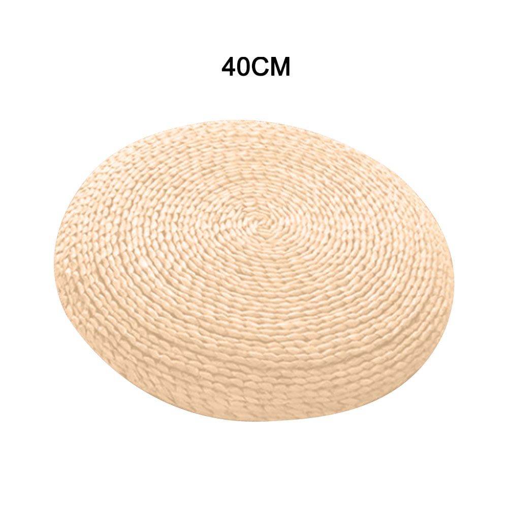 PersonalhomeD Meditation Mat Weaving Rattan Futon Thick Straw Woven