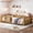 Light Natural + MDF + Pine + Plywood + Twin, variant on Twin bed with built-in bookshelf and high-quality safety guardrail,White