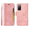 thumbnail image 2 of TECH CIRCLE Case for Samsung Galaxy S20 FE/Lite,Shockproof Premium PU Leather ID Credit Card Holder Wallet Case Magnetic Flip Kickstand Phone Cover with Hand Strap,Pink, 2 of 15