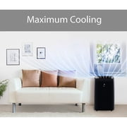 LG Electronics 8,000 BTU (12000 BTU ASHRAE) 350 Sq ft Portable Air Conditioner, LP0821GSSM