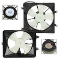 thumbnail image 3 of ECCPP 2 x Radiator Cooling Fan 674-59792 19030RCAA01 610690 620-234 674-59793 Replacement fit for 2003-2007 Honda Accord, 3 of 4
