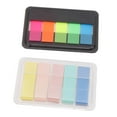10 Sets Page Markers Index Tabs Key Marking 5 Colors Iridescent