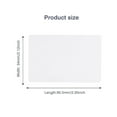thumbnail image 4 of 500 Pack-Premium Blank PVC Cards, Lumanious CR80 30Mil (CR8030) Graphic Quality White Plastic Cards for Most Photo ID Badge Printers, 4 of 8