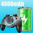 thumbnail image 2 of MEMO AK77 Game Trigger Phone Cooler Fan Game Controller (4000MAh), 2 of 5