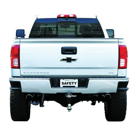 EchoMaster - Third Brake Light Back-Up Camera for Select 2014-2019 Chevrolet Silverado and GMC Sierra Trucks - Black