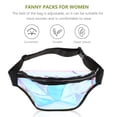 thumbnail image 6 of CTIRCHIU mini fanny pack Fanny Pack PVC Black 1Pcs, 6 of 8