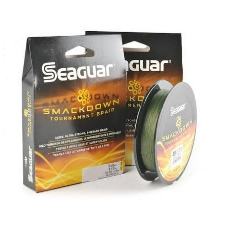 Seaguar Smackdown Braided Line Green 150 yds 40 lb 