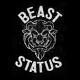 thumbnail image 2 of Men's Beauty and the Beast Distressed Beast Status Graphic T-Shirt, 2 of 4
