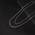 thumbnail image 4 of Kripyery Chain Thick Long Necklace Titanium Steel Punk Wide Chain Necklace Jewelry Accessory, 4 of 7