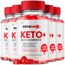 (5 Pack) Keto One Keto ACV Gummies - Apple Cider Vinegar Supplement for Energy & Focus - Dietary Supplement Gummies with Apple Cider Vinegar Folate Vitamin B12 B6 Beet Root (300 Gummies)