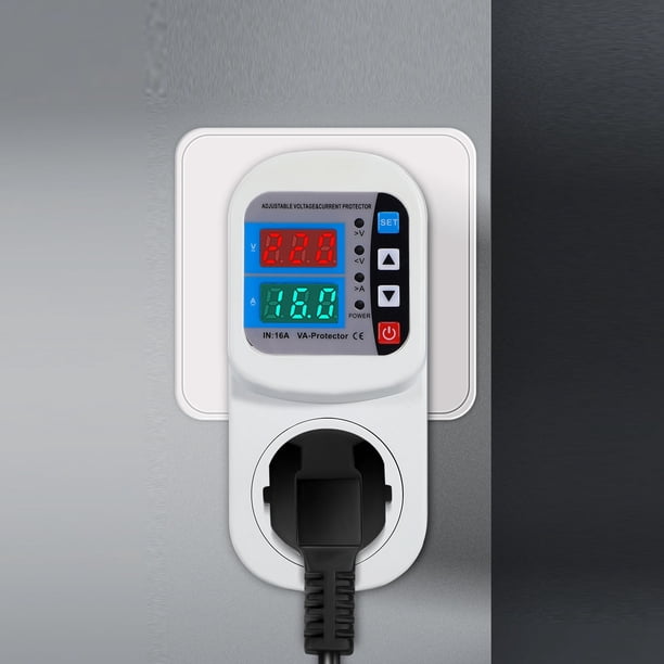 Zócalo Del Protector Contra Sobretensiones, Protector Contra Sobretensiones De Voltaje Fácil Instalación Para Refrigeradores