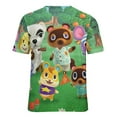thumbnail image 6 of Animal Crossing Womens T-shirts Crewneck Shirts Blouse Short Sleeve Tee Shirts Girls Tops L, 6 of 8