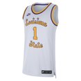 thumbnail image 2 of Men's Nike #1 White LSU Tigers Replica Basketball Jersey, 2 of 3