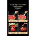 thumbnail image 7 of Stainless Steel Watermelon Slicing Tool Fruit Divider with Ergonomic Handle for Effortless Cutting Perfect for Summer Bbqs and Family Gatherings Topliu, 7 of 7