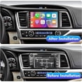thumbnail image 4 of 10.1-inch Android 12 Double Din Car Stereo for Toyota Highlander 2014-2019 IPS Touchscreen Car Radio, 4 of 7