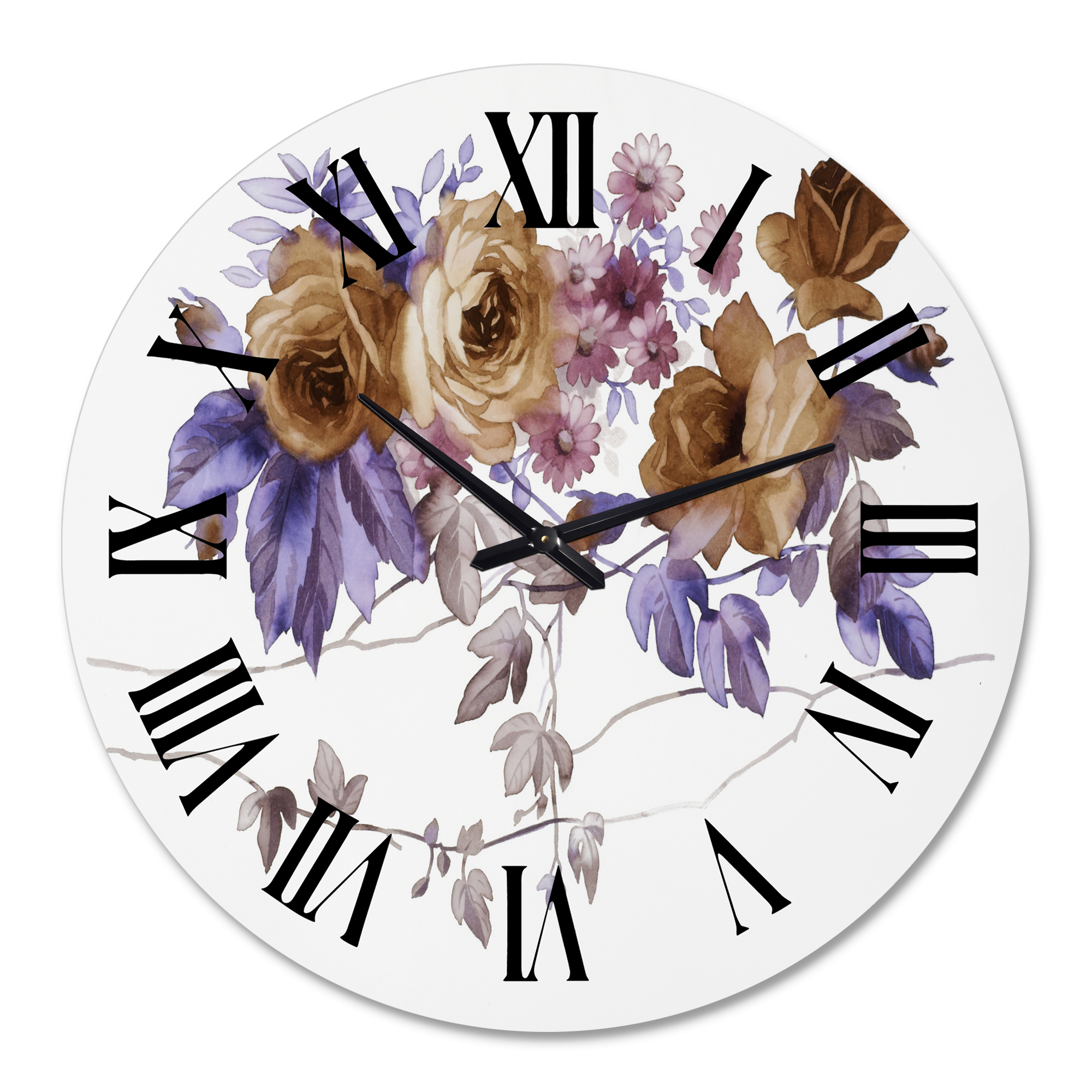 Designart 1 in Traditional Wall Clock