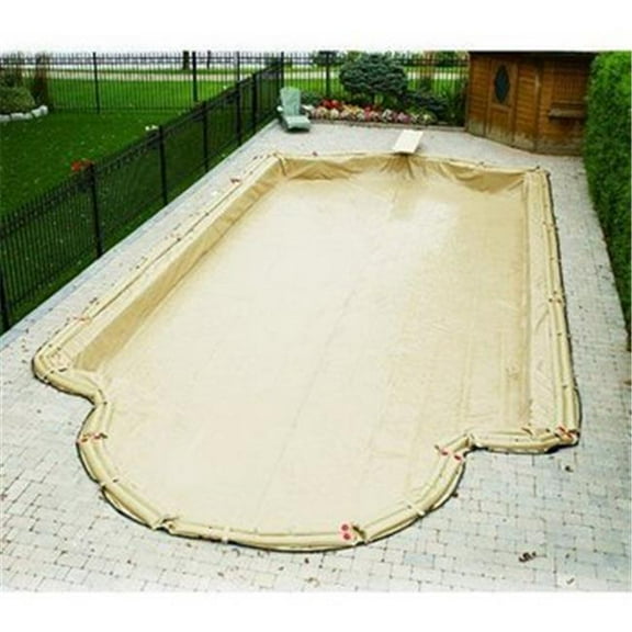 Hinspergers  16 x 24 ft. Armor Kote Inground Pool Winter Cover - Oval