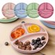 thumbnail image 1 of ¡Gran Oportunidad de Ahorro!, Comida para bebés para niños, comida dividida en compartimentos, cuenco de alimentos complementarios, grado alimenticio, ventosa integrada Akmoler, 1 of 8