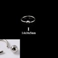 thumbnail image 1 of Anillo de nariz con clip de bola de acero inoxidable 316L BCR, anillo de nariz con clip de bola de acero de titanio, anillo multiusos universal, pendientes, anillo para el hueso de la oreja, 1 of 6