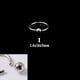 thumbnail image 1 of Anillo de nariz con clip de bola de acero inoxidable 316L BCR, anillo de nariz con clip de bola de acero de titanio, anillo multiusos universal, pendientes, anillo para el hueso de la oreja, 1 of 6