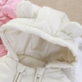 thumbnail image 6 of MEZZALL Baby Boys Snowsuit Winter Warm Outfits With Double Zipper Hooded Romper For Newborn Outdoor Play Daily Trendy Baby Dailywear, 6 of 8