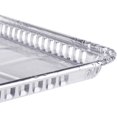 thumbnail image 3 of (25 Pack) 1/4 Size Cookie Sheet Baking Cake Pans l 12.8” x 8.9” Disposable Aluminum Foil Trays l Premium Heavy Duty Nonstick Baking Sheets Reusable, 3 of 8