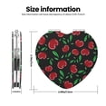 thumbnail image 3 of Easygdp Cherry Travel Makeup Mirror, 2X Magnifying Mirror 2-Sided Travel Essential Mirror, Magnetic Portable Mirror-Heart Shape, 3 of 9