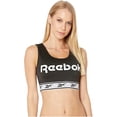 thumbnail image 1 of Reebok Womens Logo Sports Bra black M, 1 of 1
