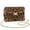 Leopard Print, variant on Pzuqiu Aztec Tribal Crossbody Bags Leather Women Craftsmanship Trendy Women Crossbody Bag with Chain Strap Versatile Minimalist Fashion for Daily Use and Travel