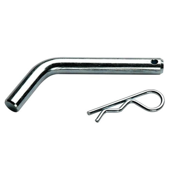 32510A 0.5 in. Zinc Reciever Pin with Retainer Clip