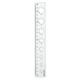 thumbnail image 1 of Hexang Clear Rulers Scale Bendable Flexible Rubber Rulers Transparent Shatterproof Straight Plastic Ruler Classroom Or Kids/Adults Clear Rulers Measuring Precise Drafting For Student Draw, 1 of 7