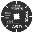 thumbnail image 1 of Rueda múltiple de carburo BOSCH CMWX500 X-LOCK de 5 pulgadas para cortar, 1 of 7