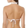 thumbnail image 6 of Juniors' Rouched Triangle Bikini Top, 6 of 6