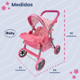 thumbnail image 5 of Carriolita De Juguete Para Muñecas Ibaby Momi - Start Rosa 2025 rosa claro, 5 of 5