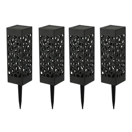 

ABIDE 4Pcs LED Solar Garden Lights Lawn Lamp For Pathway Lantern Decoration Outdoor Light Wireless Waterproof Night Led Solar Lamp