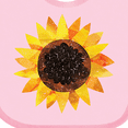 thumbnail image 4 of Inktastic Summer Grunge Sunflower Boys or Girls Baby Bib, 4 of 4