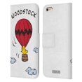 thumbnail image 1 of Head Case Designs Officially Licensed Peanuts Characters Woodstock Leather Book Wallet Case Cover Compatible with Apple iPhone 6 Plus / iPhone 6s Plus, 1 of 6