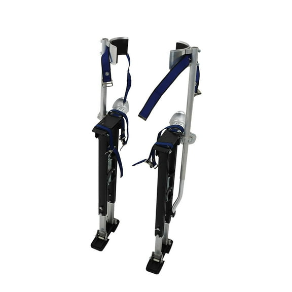 waltyotur 36-48 Inch Drywall Stilts Grade Adjustable Auminum Tool Stilt for Painting or Cleaning - Black