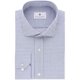 thumbnail image 1 of Ryan Seacrest Distinction - Camisa de vestir con botones para hombre sin planchado, color azul marino, 16,5, 1 of 1