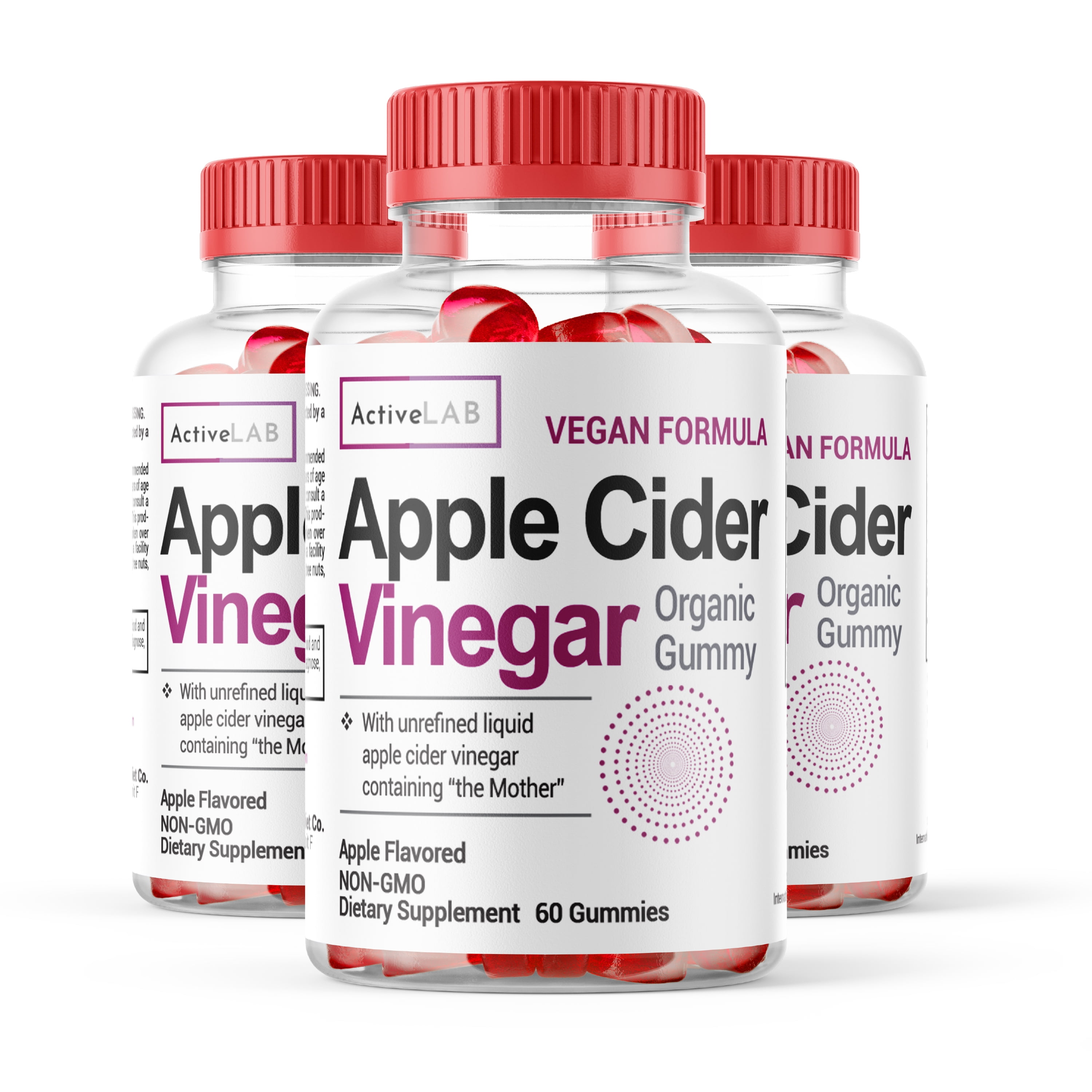 Buy Organic Apple Cider Vinegar Gummies with The Mother for Immune