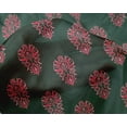 thumbnail image 4 of oneOone Silk Tabby Fabric Floral Block Printed Craft Fabric BTY 42 Inch Wide, 4 of 4