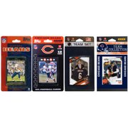 NFL 5 Different Licensed Trading Card Team Sets, Chicago Bears